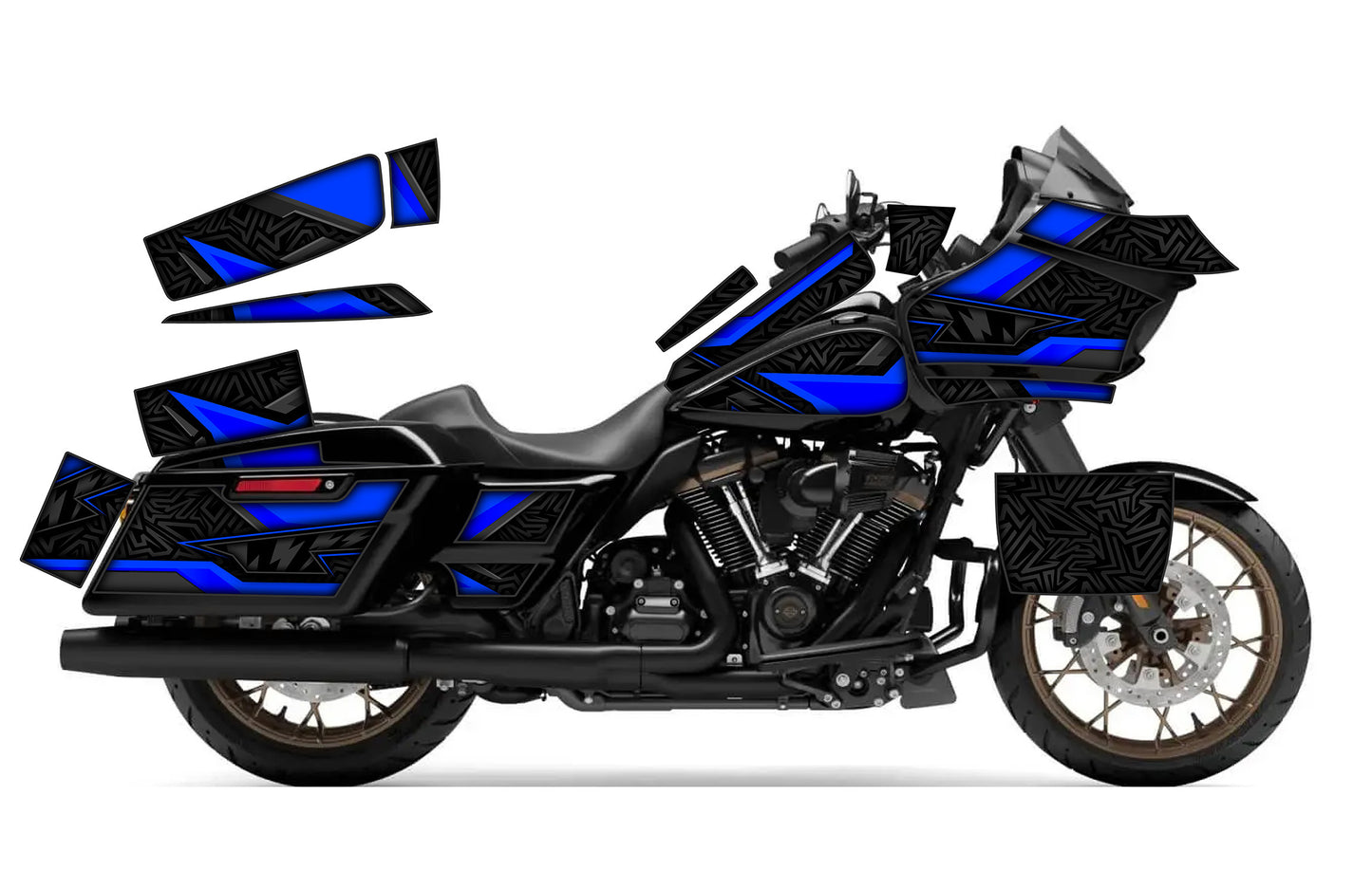 2015 - 2023 Harley Davidson Road Glide OG 2.0 Graphics Kit