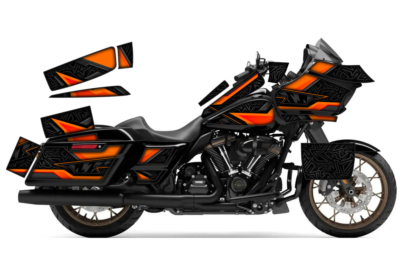 2015 - 2023 Harley Davidson Road Glide OG 2.0 Graphics Kit