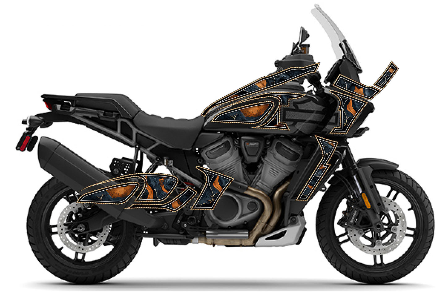 2021 - 2025 Harley Davidson Pan America Geo Graphics Kit