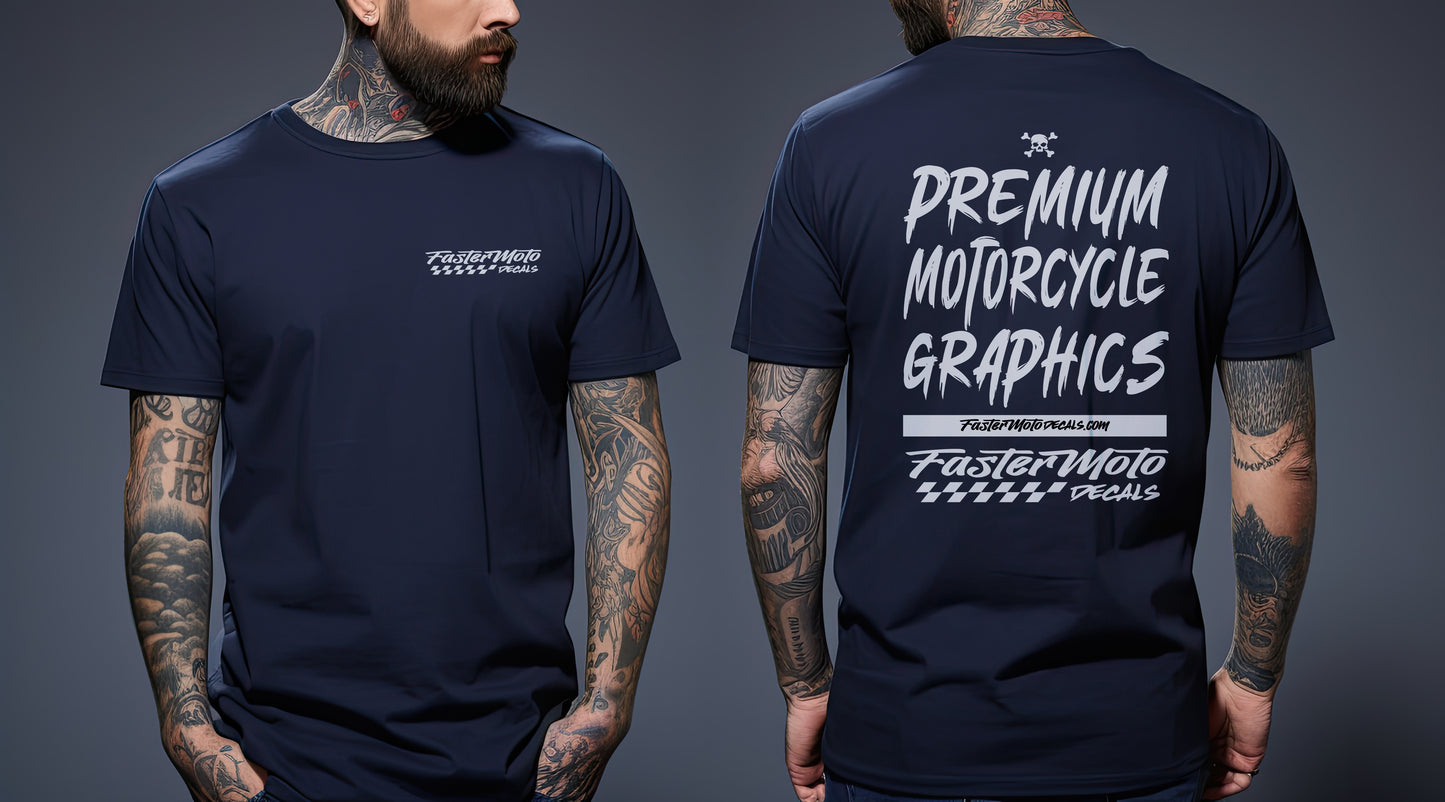 Faster Moto "PMG" Short Sleeve Premium T-Shirt