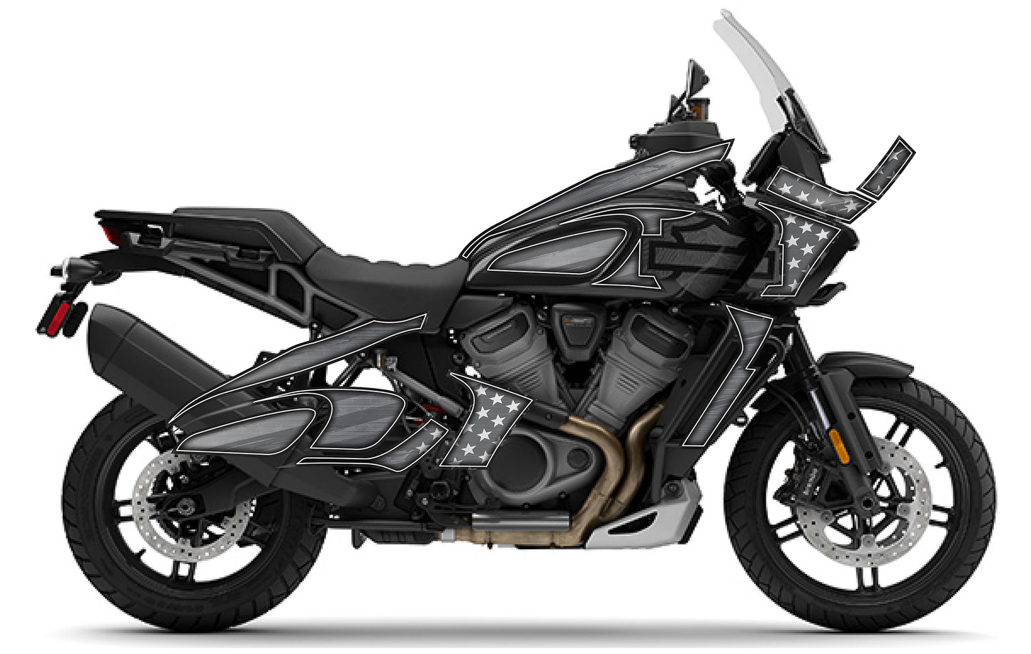 2021 - 2025 Harley Davidson Pan America The Patriot Graphics Kit