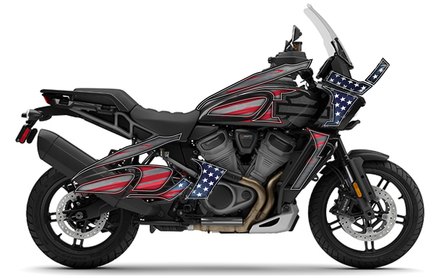 2021 - 2025 Harley Davidson Pan America The Patriot Graphics Kit