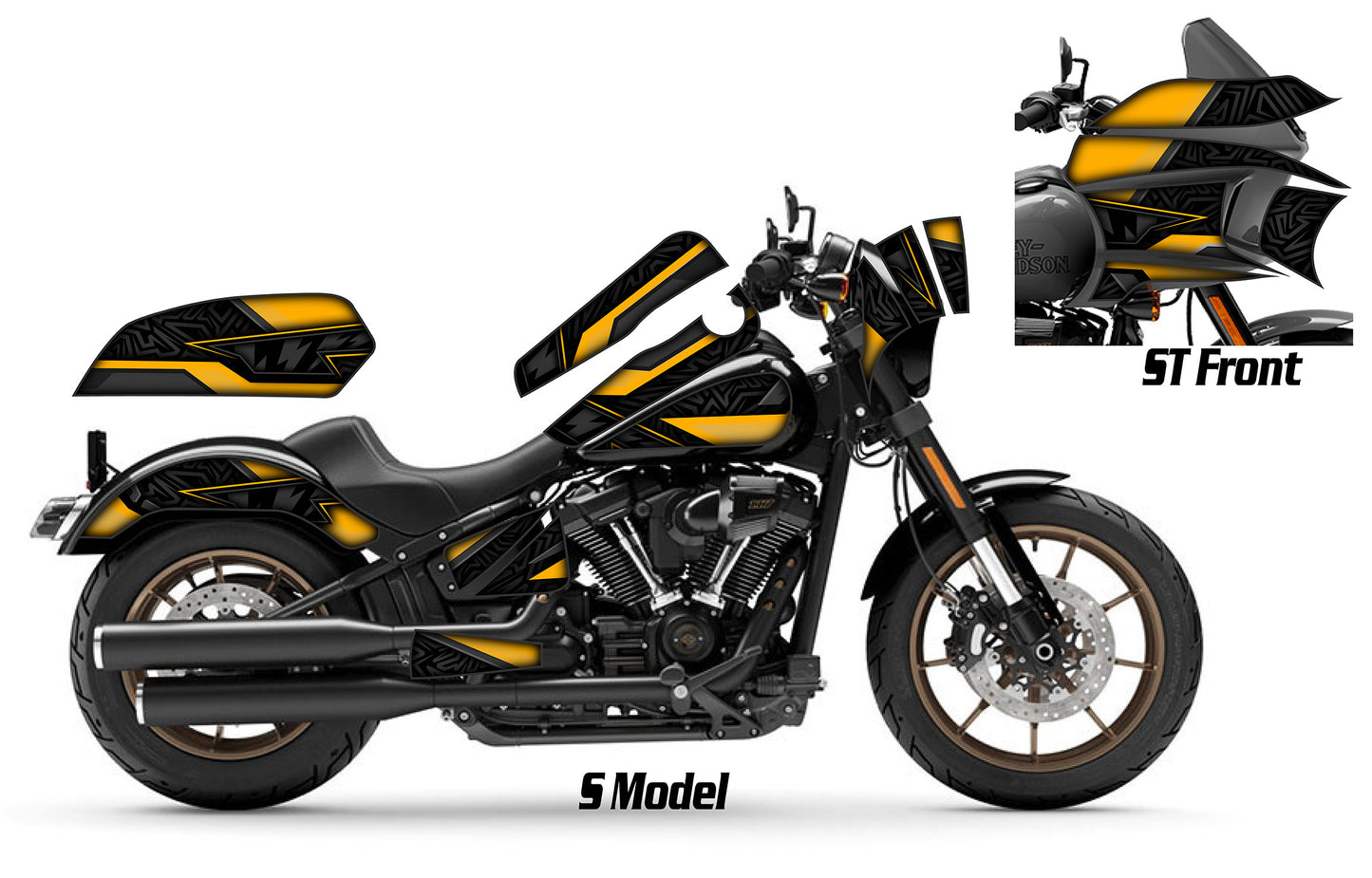 2016 - 2025 Harley Davidson Low Rider S/ST OG 2.0 Graphics Kit