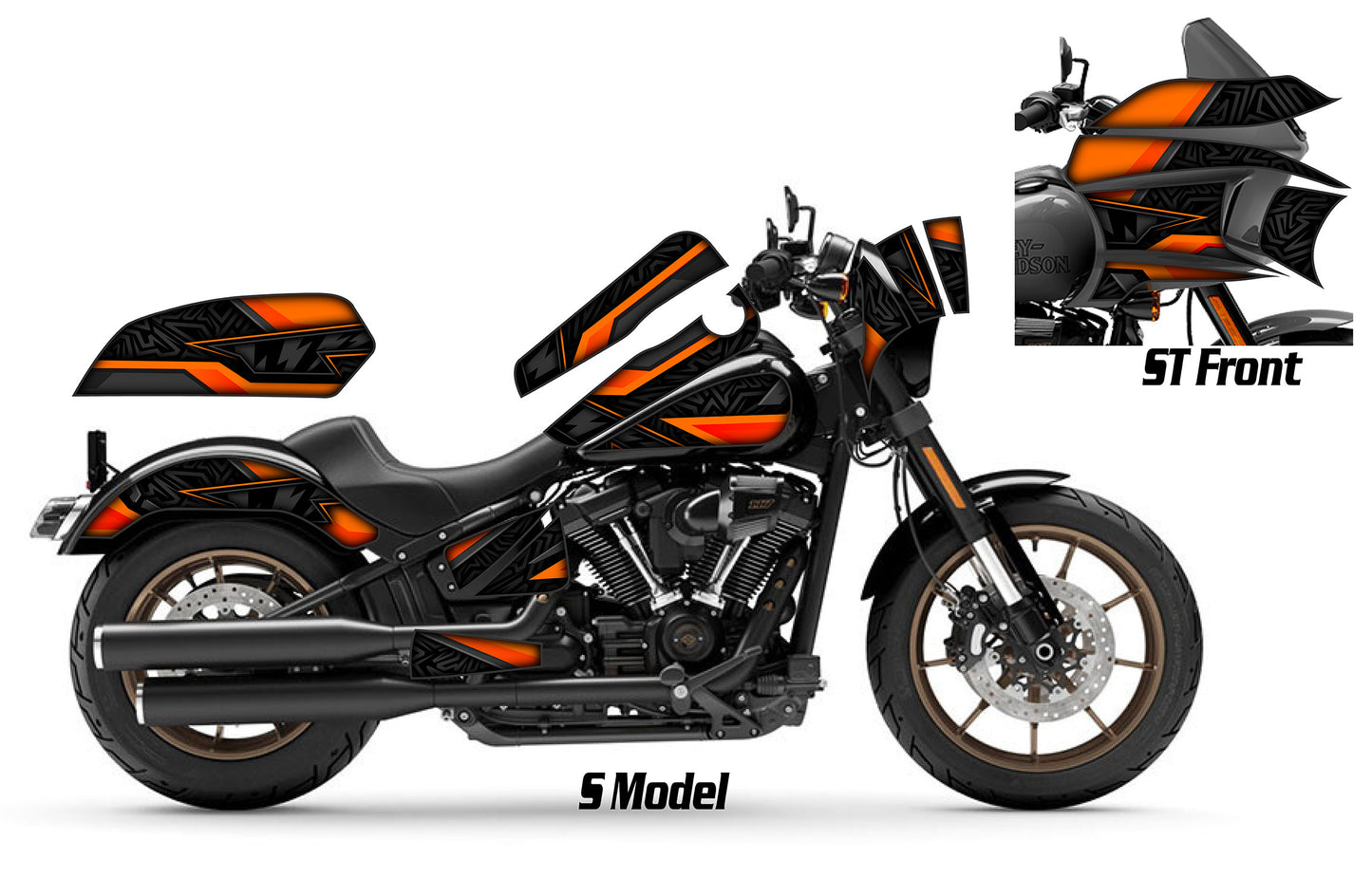 2016 - 2025 Harley Davidson Low Rider S/ST OG 2.0 Graphics Kit