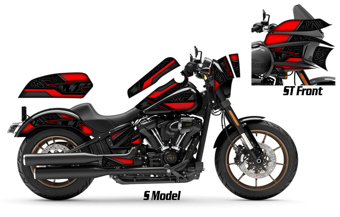 2016 - 2025 Harley Davidson Low Rider S/ST OG 2.0 Graphics Kit