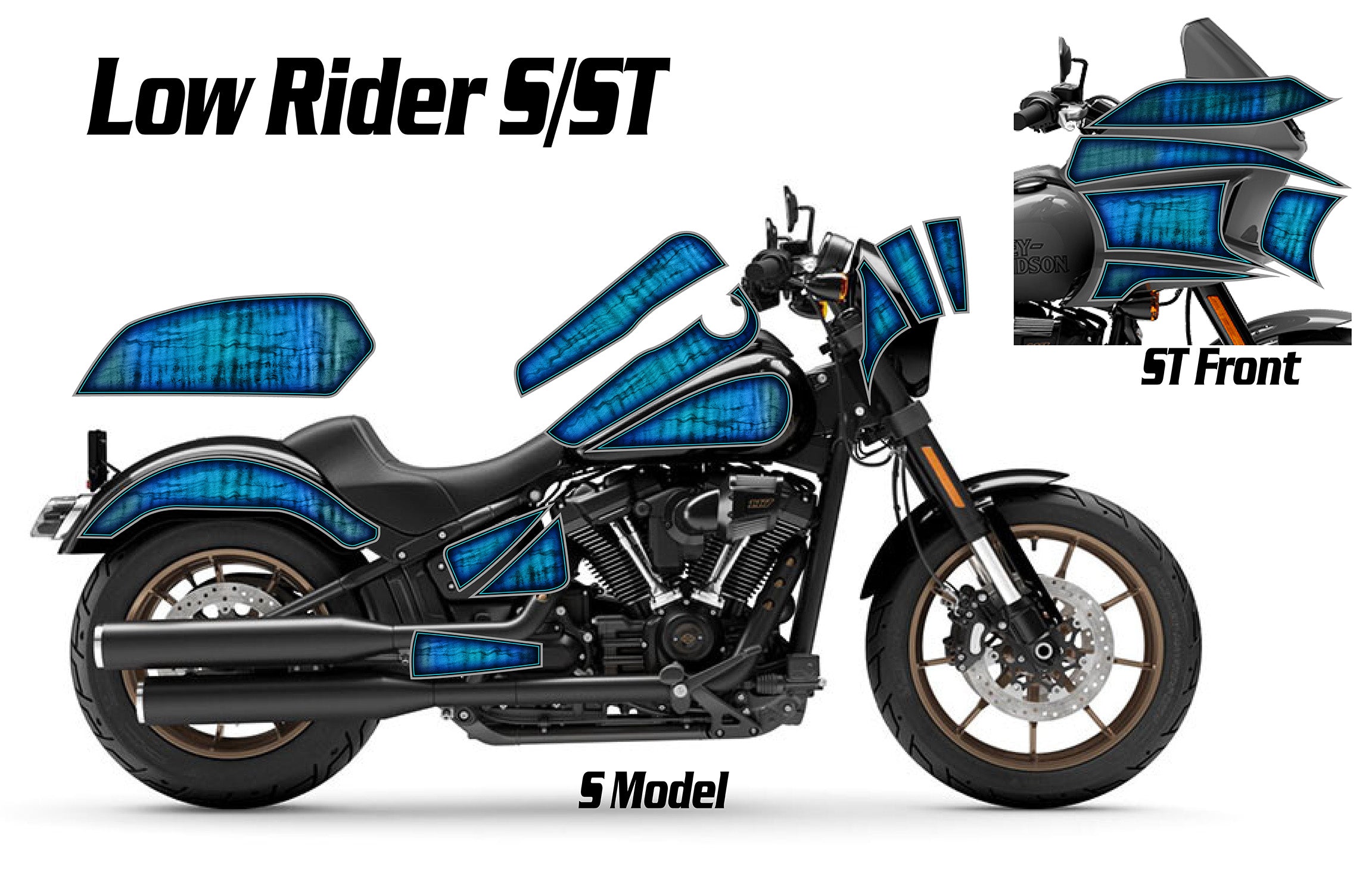Electric Rocker Graphics Rocker – Faster Moto Decals