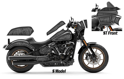 2016 - 2024 Harley Davidson Low Rider S/ST Rocker Graphics Kit