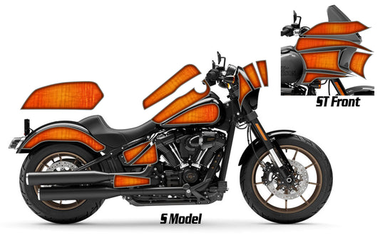 2016 - 2024 Harley Davidson Low Rider S/ST Rocker Graphics Kit