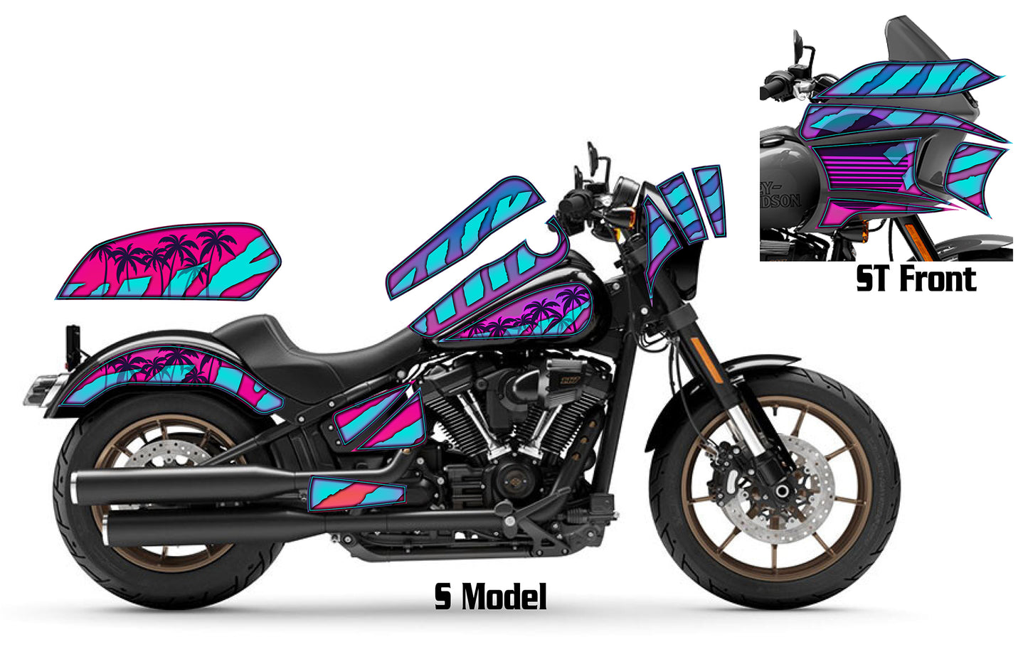 2016 - 2025 Harley Davidson Low Rider S/ST 305 Graphics Kit