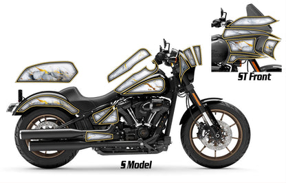 2016 - 2025 Harley Davidson Low Rider S/ST Geo Graphics Kit