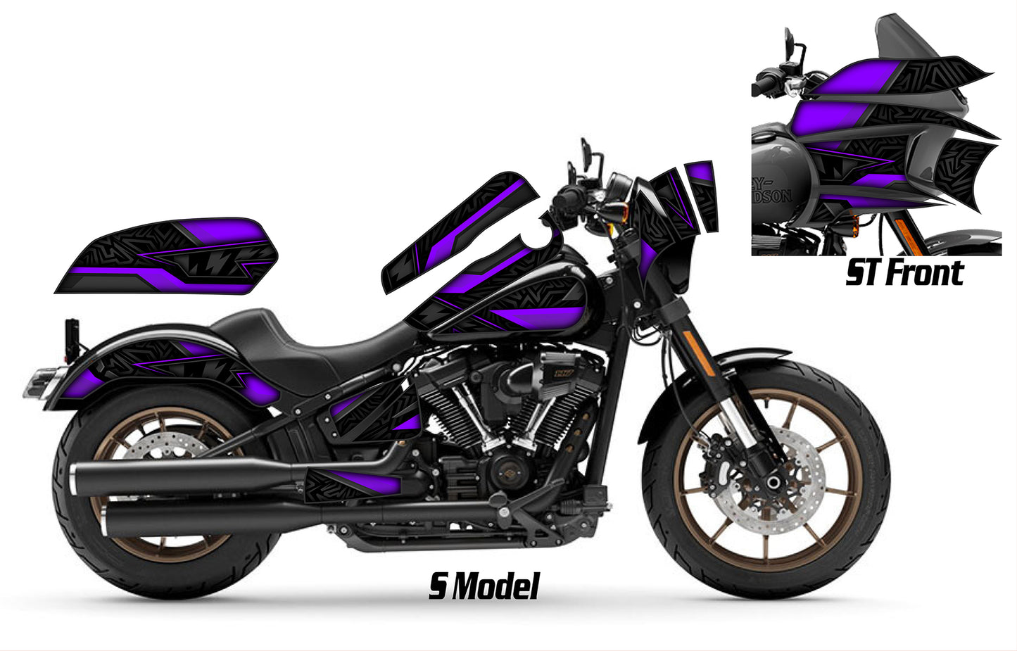 2016 - 2025 Harley Davidson Low Rider S/ST OG 2.0 Graphics Kit