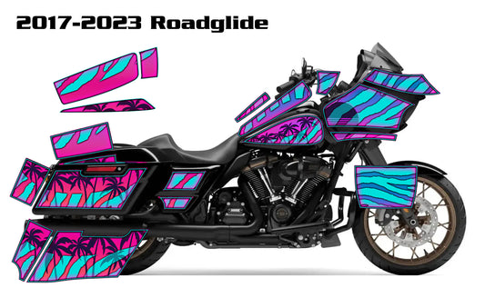 2017 - 2023 Harley Davidson Road Glide 305 Graphics Kit