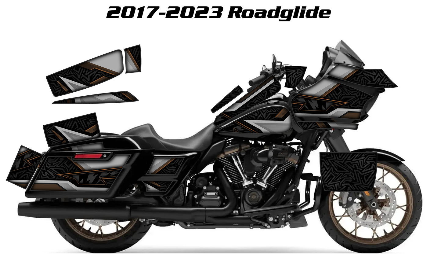 2017 - 2023 Harley Davison Road Glide OG 2.0 Graphics Kit