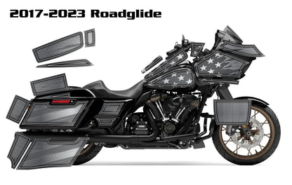 2017 - 2023 Harley Davidson Road Glide The Patriot Graphics Kit