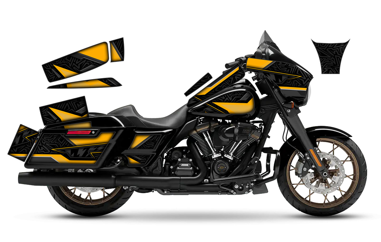 2014 - 2023 Harley Davidson Street Glide OG 2.0 Graphics Kit