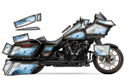 2015 - 2023 Harley Davidson Road Glide Geo Graphics Kit