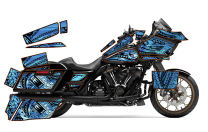 2015 - 2023 Harley Davidson Road Glide Maui Moto Graphics Kit