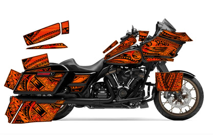 2015 - 2023 Harley Davidson Road Glide Maui Moto Graphics Kit