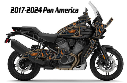 2017 - 2024 Harley Davidson Pan America Geo Graphics Kit