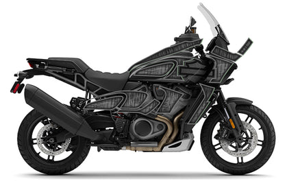 2021 - 2025 Harley Davidson Pan America Rocker Graphics Kit