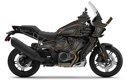 2021 - 2025 Harley Davidson Pan America Rocker Graphics Kit