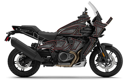 2021 - 2025 Harley Davidson Pan America Rocker Graphics Kit
