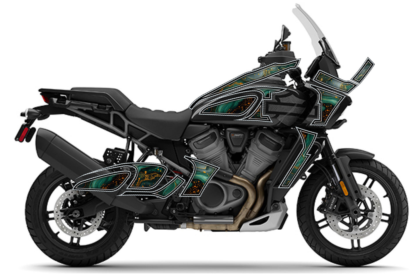 2021 - 2025 Harley Davidson Pan America Geo Graphics Kit