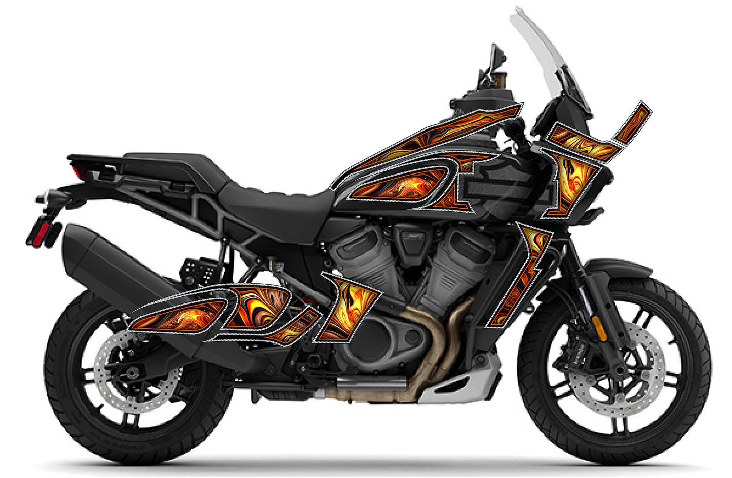 2021 - 2025 Harley Davidson Pan America Geo Graphics Kit