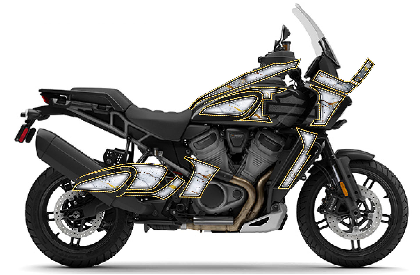 2021 - 2025 Harley Davidson Pan America Geo Graphics Kit