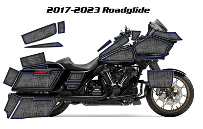 2017 - 2023 Harley Davidson Road Glide Rocker Graphics Kit