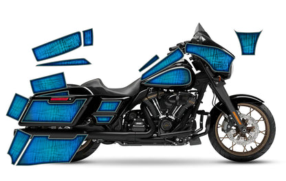 2014 - 2023 Harley Davidson Street Glide Rocker Graphics Kit