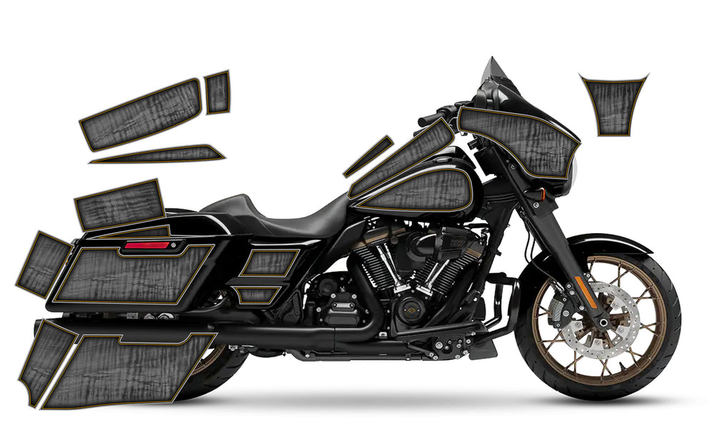 Oval Rocker Decals 2014 - 2023 Harley Davidson Street Glide Rocker Graphics Kit – Faster ...