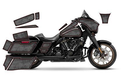2014 - 2023 Harley Davidson Street Glide Rocker Graphics Kit