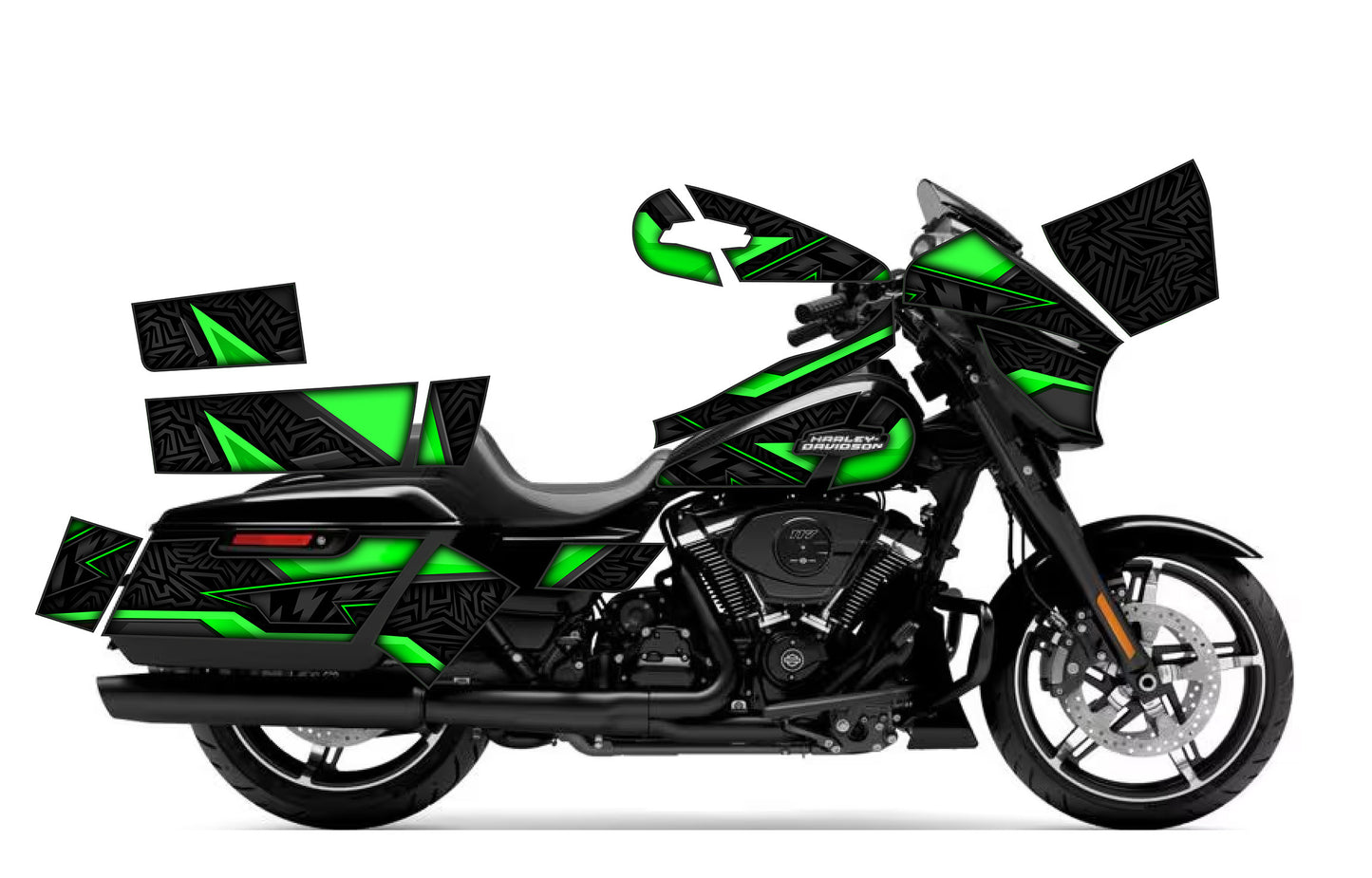 2024 - 2025 Harley Davidson Street Glide OG 2.0 Graphics Kit