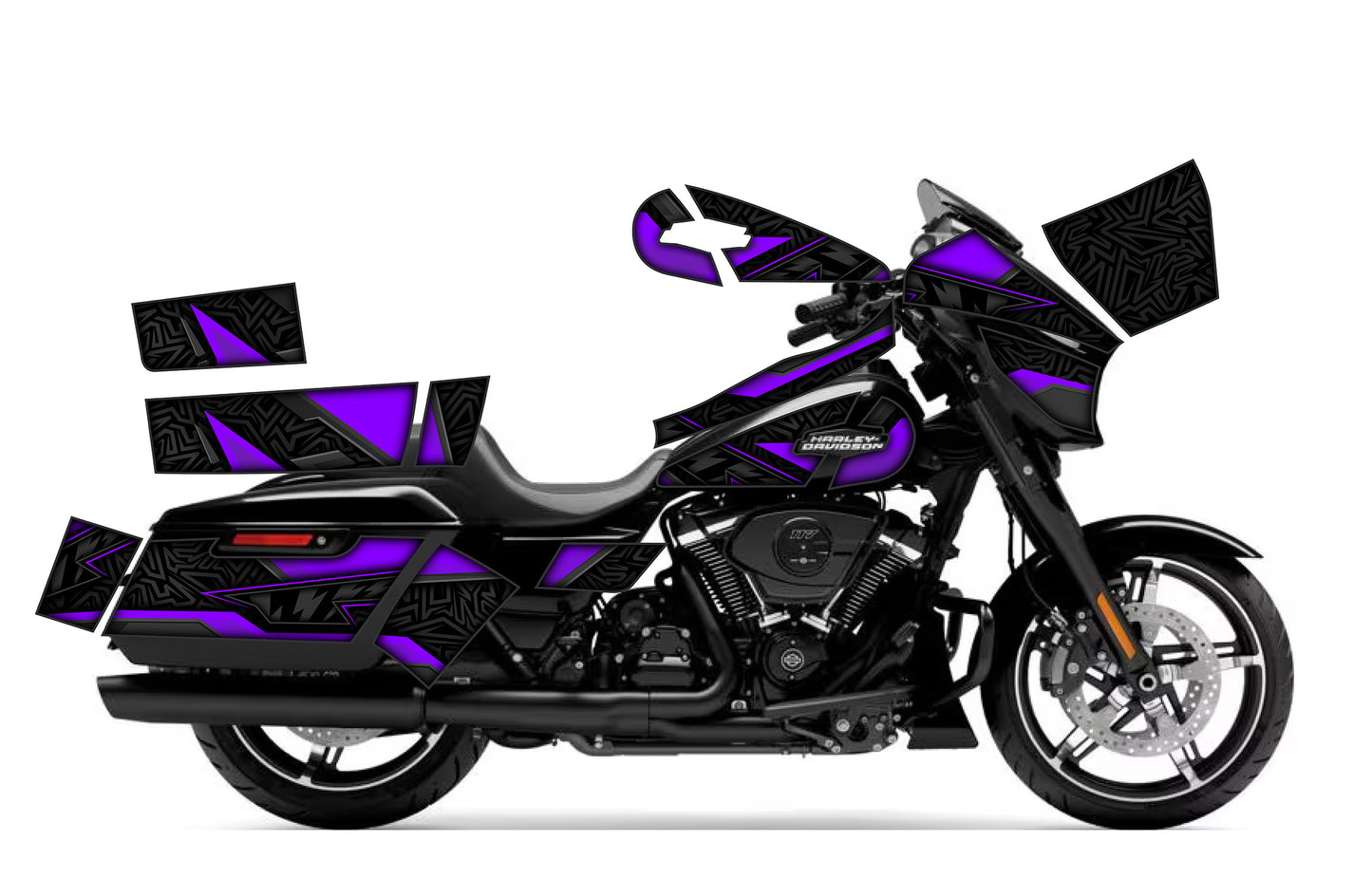 2024 - 2025 Harley Davidson Street Glide OG 2.0 Graphics Kit