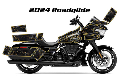 2024 Harley Davidson Road Glide Geo Graphics Kit