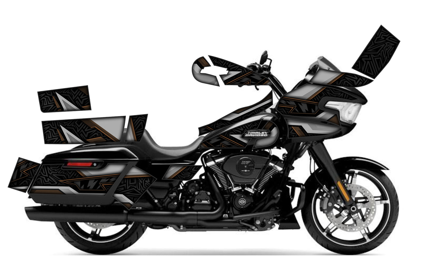 2024 - 2025 Harley Davidson Road Glide OG 2.0 Graphics Kit