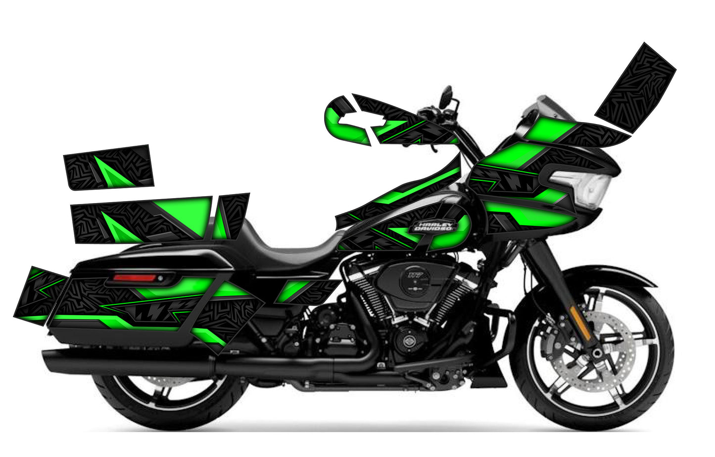 2024 - 2025 Harley Davidson Road Glide OG 2.0 Graphics Kit