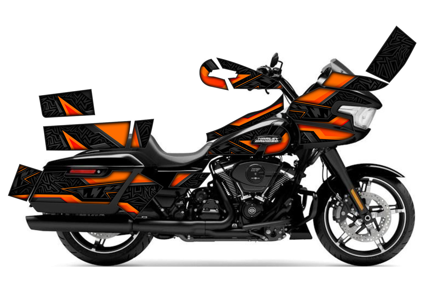 2024 - 2025 Harley Davidson Road Glide OG 2.0 Graphics Kit