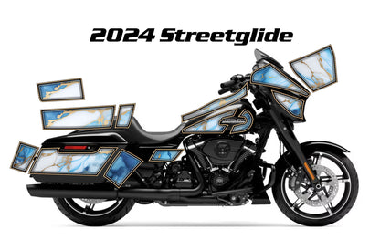 2024 Harley Davidson Street Glide Geo Graphics Kit