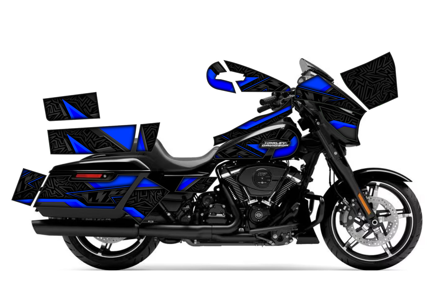 2024 - 2025 Harley Davidson Street Glide OG 2.0 Graphics Kit