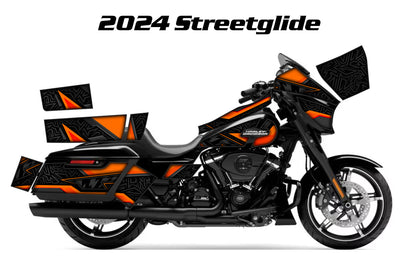 2024 Harley Davidson Street Glide OG 2.0 Graphics Kit