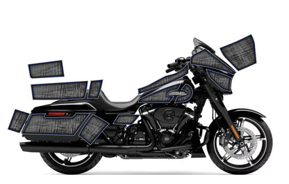 2024 - 2025 Harley Davidson Street Glide Rocker Graphics Kit