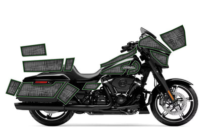 2024 - 2025 Harley Davidson Street Glide Rocker Graphics Kit
