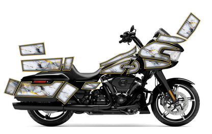 2024 - 2025 Harley Davidson Road Glide Geo Graphics Kit