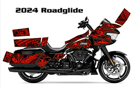 2024 Harley Davidson Road Glide Maui Moto Graphics Kit