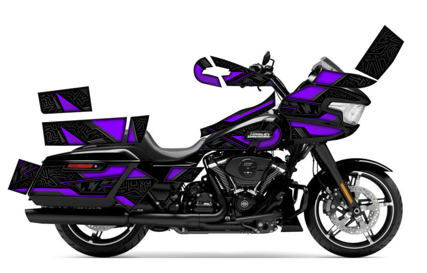 2024 - 2025 Harley Davidson Road Glide OG 2.0 Graphics Kit