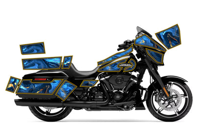 2024 - 2025 Harley Davidson Street Glide Geo Graphics Kit