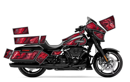 2024 - 2025 Harley Davidson Street Glide Geo Graphics Kit