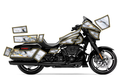 2024 - 2025 Harley Davidson Street Glide Geo Graphics Kit